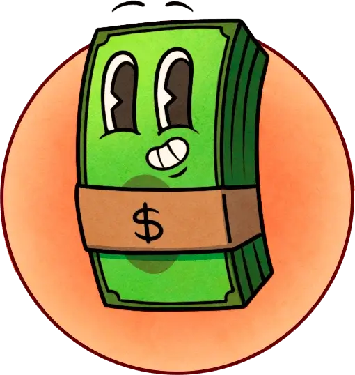 A dollar character