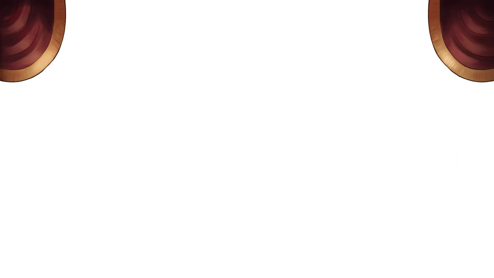 Very right and left horizontal curtains of the background image(theatre stage)