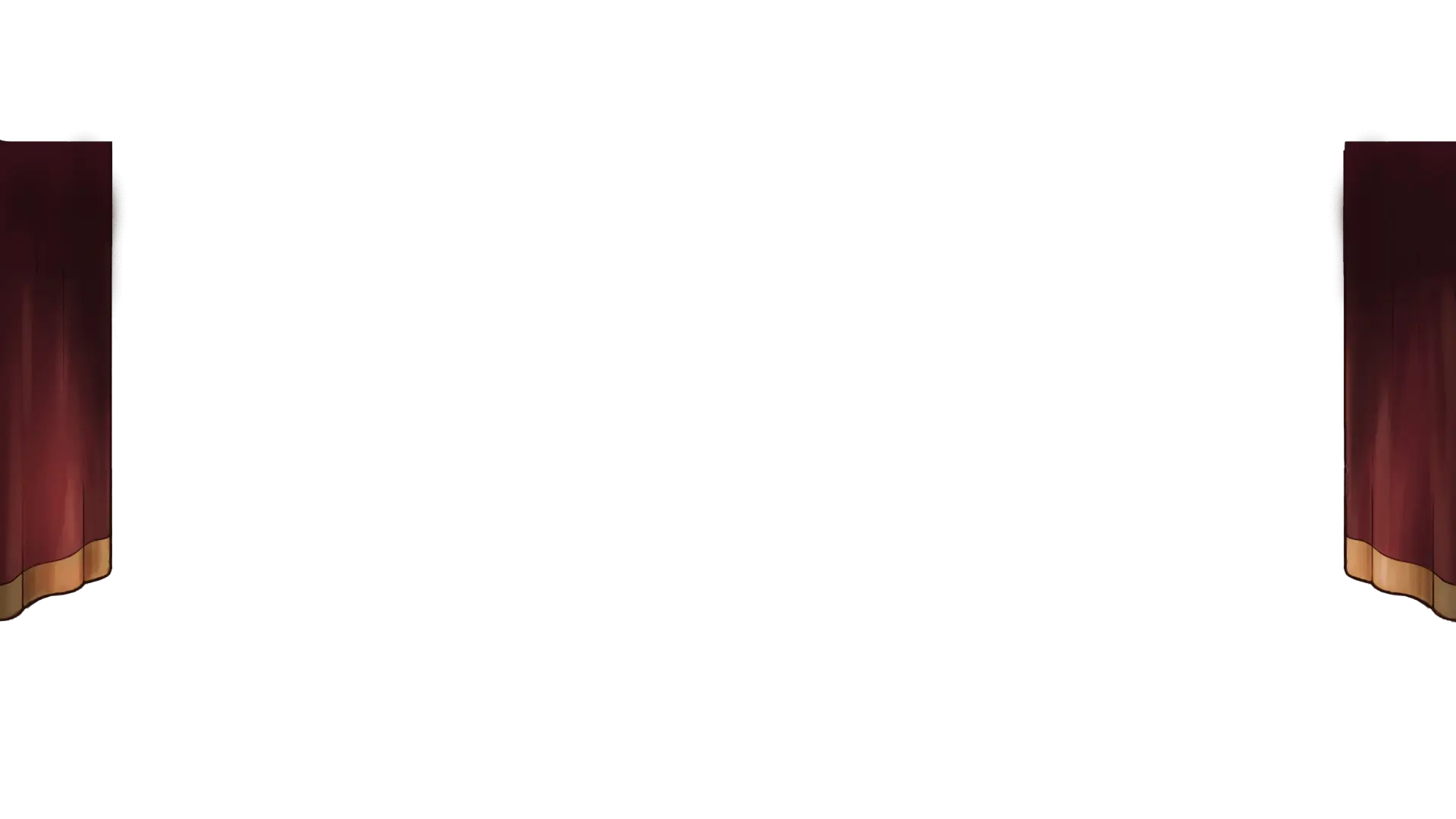 Vertical curtains piece of the background image(theatre stage)